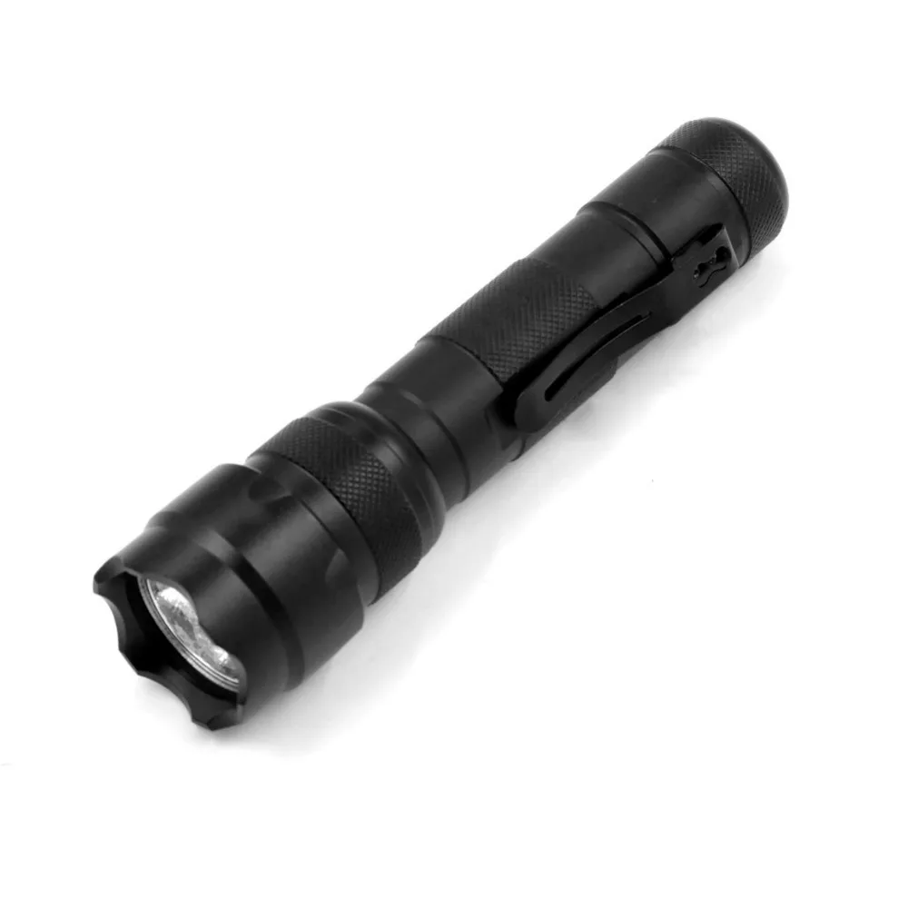 Акция 100%! Фонарь светодиодный для охоты 1000 люмен 1 режим (ВКЛ./ВЫКЛ.)|flashlight torch|cree