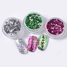 6Pcs/set Chameleon AB Color Nail Sequins Glitters Triangle Flakes Paillette Manicure Nail Art Decorations 6Pcs/set Chameleon AB Color Nail Sequins Glitters Triangle Flakes Paillette Manicure Nail Art Decorations