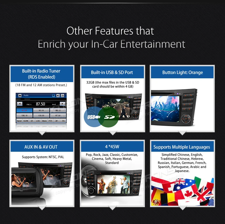 Discount XTRONS 7 inch 2 din Radio Car DVD Player CANbus GPS Navigation for Mercedes Benz E-Class W211 E200 E220 E240 E270 E280 2002-2008 14 Discount XTRONS 7 inch 2 din Radio Car DVD Player CANbus GPS Navigation for Mercedes Benz E-Class W211 E200 E220 E240 E270 E280 2002-2008 14