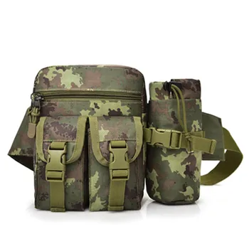 

Men Wasit Bag Canvas Phone Pouch Casual Water Bottle Sling Bags for Outdoor Travel Cycling Climbing Best Sale-WT