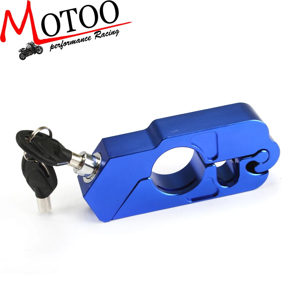 Motoo free shipping Universal BIKE BRAND NEW GRIP LOCK SECURITY LEVER