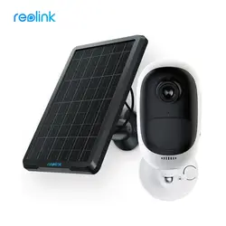 Reolink Argus Pro Wi Fi IP камера перезаряжаемые батарея питание Full HD 1080 p 130 градусов широкий угол обзора с панели солнечные