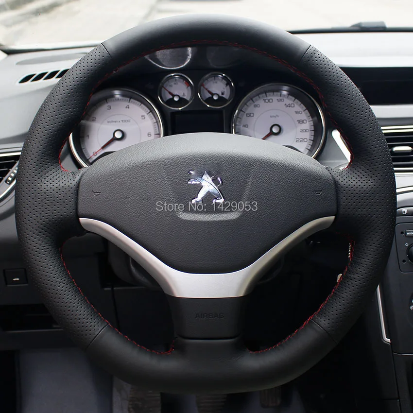 Case for Peugeot 308 408 2013 Steering wheel covers Specially for car models covers Genuine