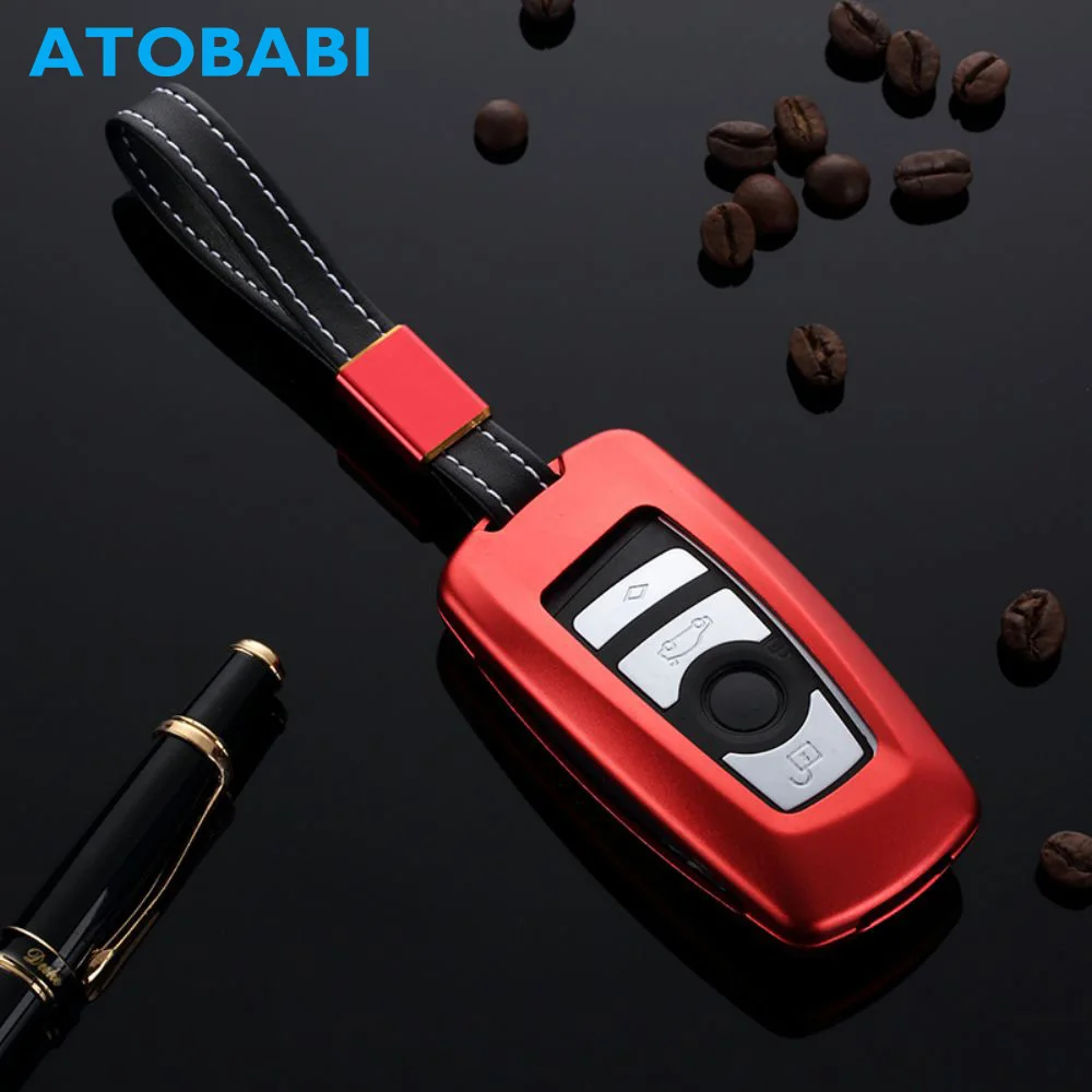 ATOBABI Key Fob Cover Aluminum Alloy Material Auto Remote Shell Holder
