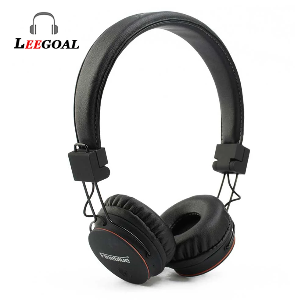

Wireless Bluetooth Headphone On-Ear Foldable Black Red Stereo Bluetooth Headset for Computer hifi stereo music with Microphone