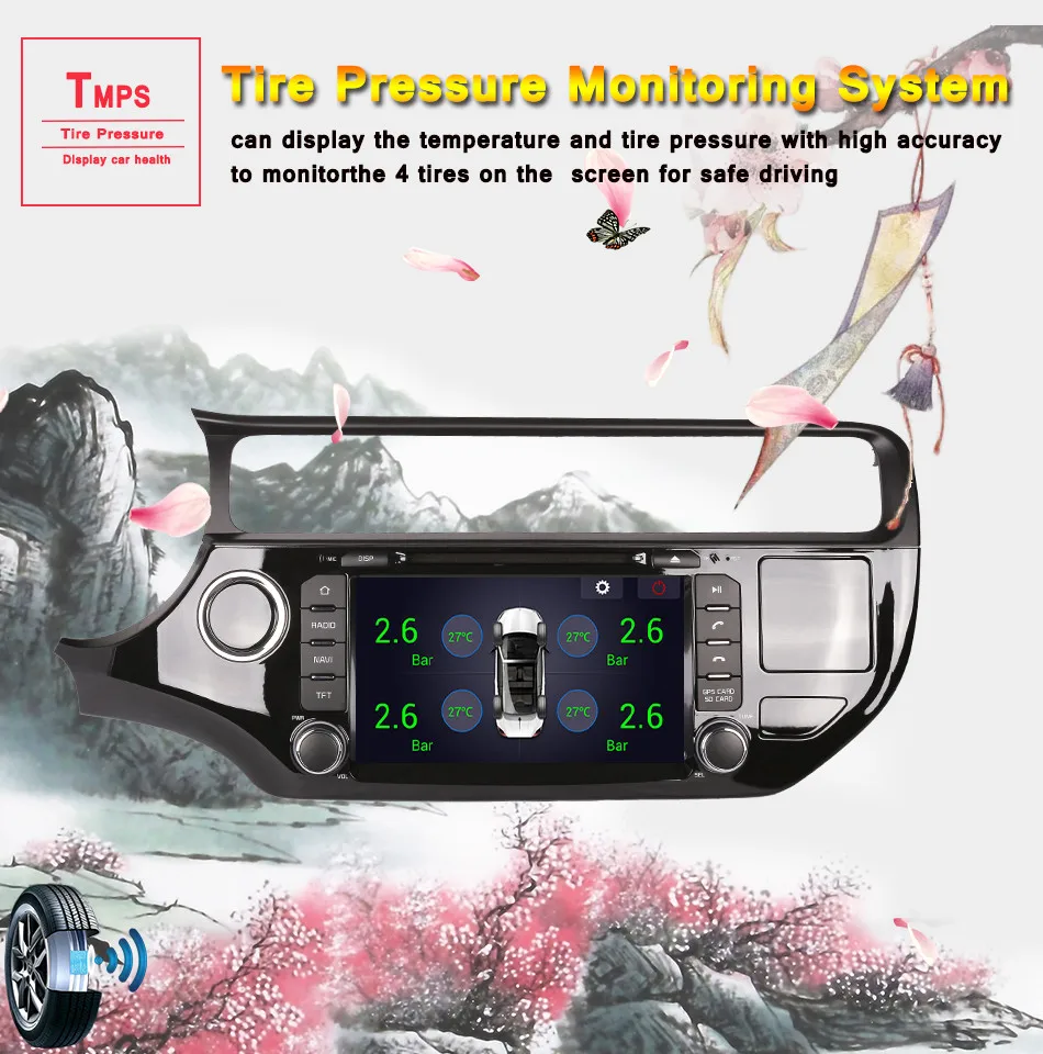 Top Android 9.0 Car CD DVD Player GPS Navigation For KIA RIO K3 2015 2016 2017 18 Satnavi Autostereo Radio Head Unit Car Multimedia 14