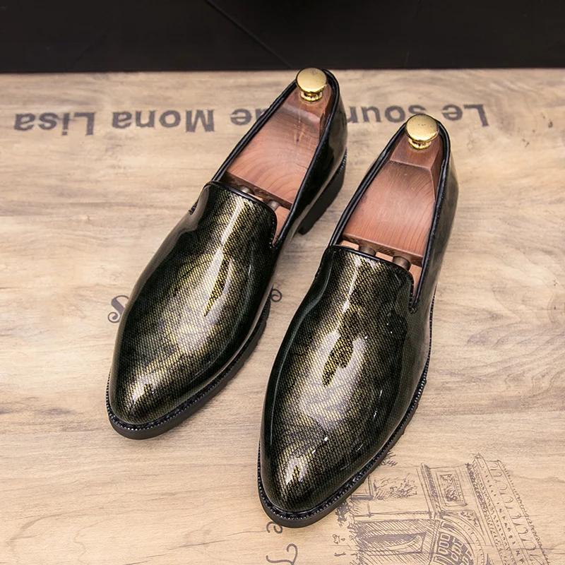 men's cool italian glossy patent leather oxford shoe luxury brand 2017 male unique fashion pointed toe slip on footwear for men (14)