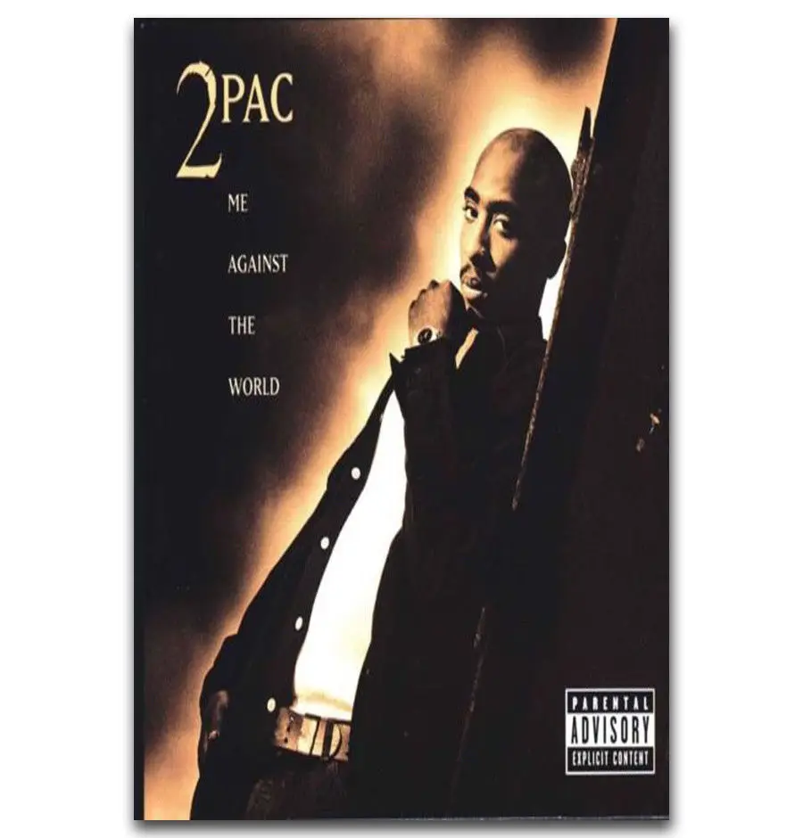 Художественная печать популярный тюпак 2pac Me Rap музыка Хип-Хоп 14x21 24x36 27x40 дюймов