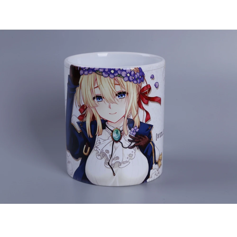 Аниме JK Violet Evergarden cosplay Кружка Керамическая кофейная чайная чашка для ежедневного питья подарок