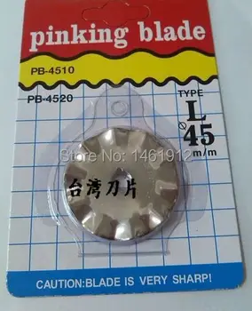 

Round knife/cloth cutting knives/hob / 45 mm round hob corrugated blade PB - 4510