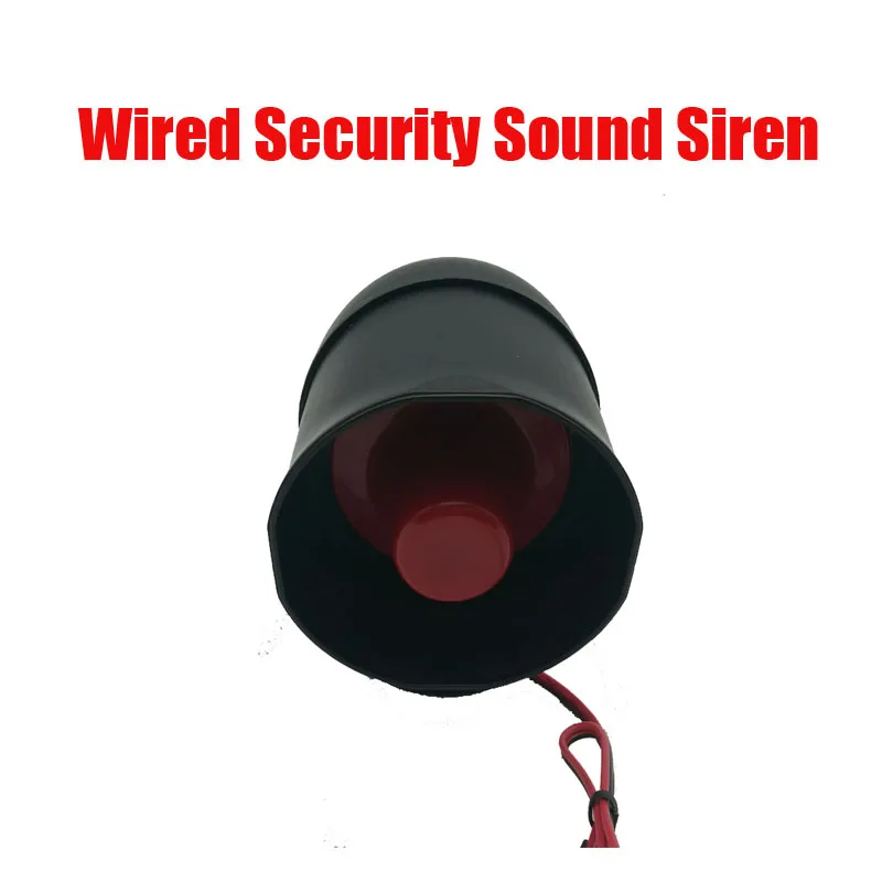 OutdoorWiredSecuritySoundSirenHornDC12V15W115dBLoudHigh