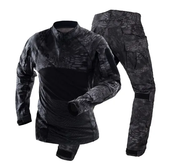 

New Men Tactical Military Uniform Clothing Army Combat Uniform Tactical Pants With Knee Pads Camouflage Hunt Clothes War Game