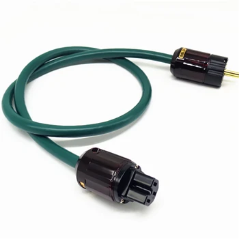 

YJHIFI Hi-End Hifi Audio Power Cable Power Cord with EU Plug hifi Power line