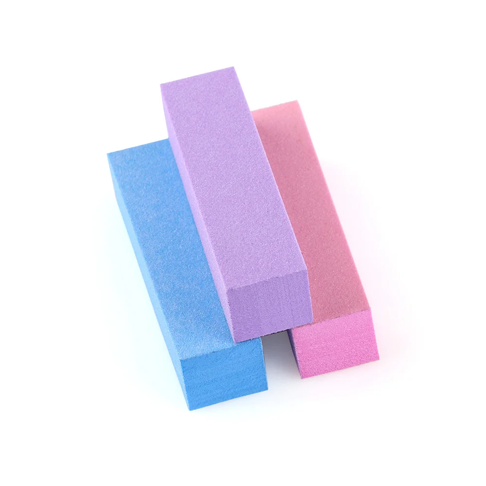 

2 Pcs New Nail Art Buffer Buffing Sanding Files Block Nail Tips Manicure Pedicure Polishing Tool