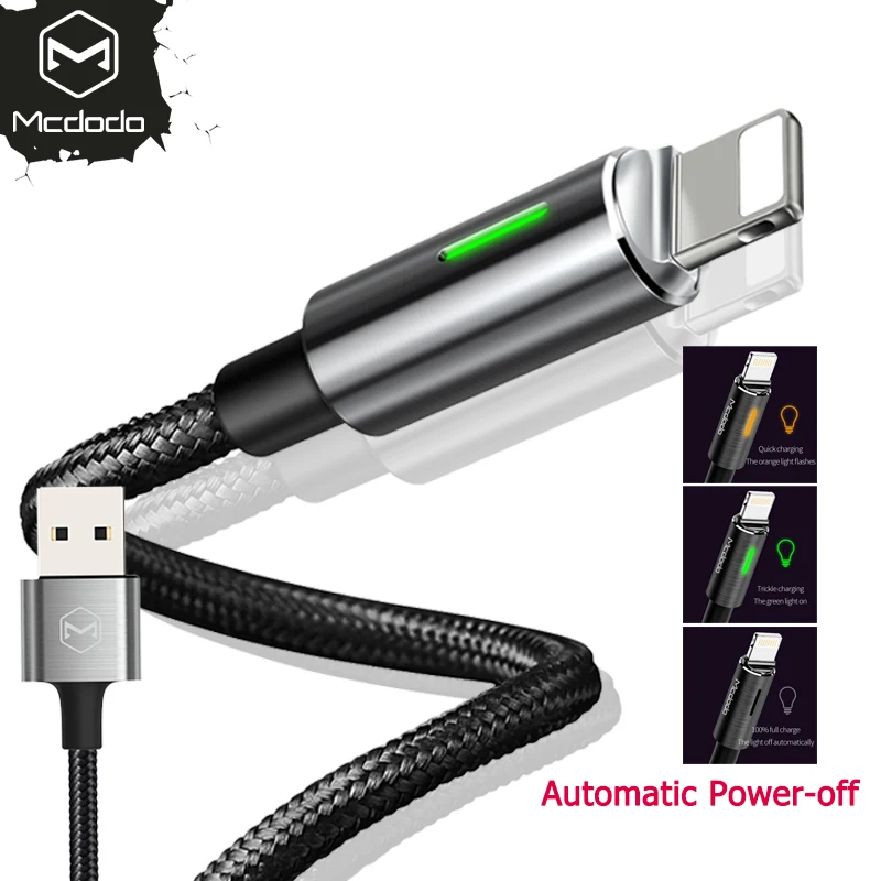 Mcdodo USB Charger Cable for iPhone X 8 7 6 6s Plus 5 5s SE For