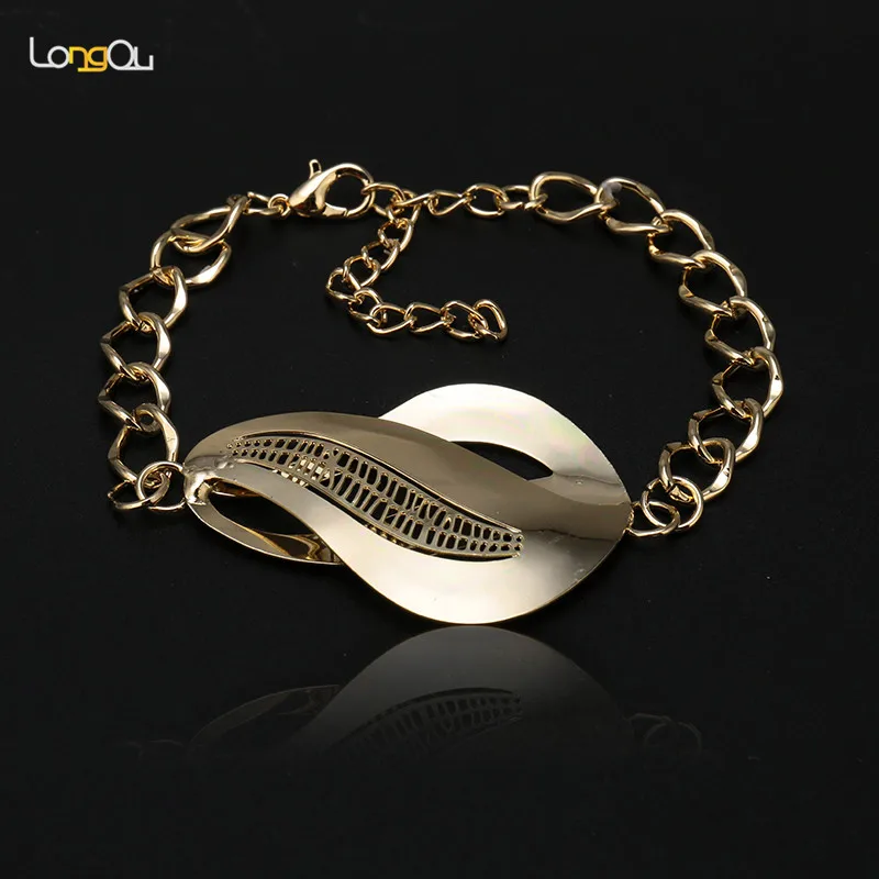 

Champagne Gold Color Marquis Champagne Australian Crystal Wave Fold Over Clasp Bracelet Bangles Tiny Clear Crystals Bracelet