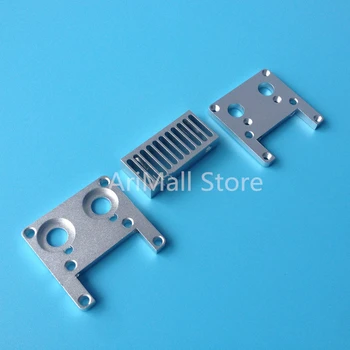 

3D Printer Parts UM2 ultimaker 2 heatsink Cooling tank groove Seat Radiator Aluminum Alloy block for extruder