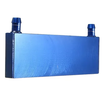 

Aluminium Water Cooling Block 122x41x12mm Heatsink Block Liquid-Cooler For CPU GPU Laser Head Industrial Control Cabinet