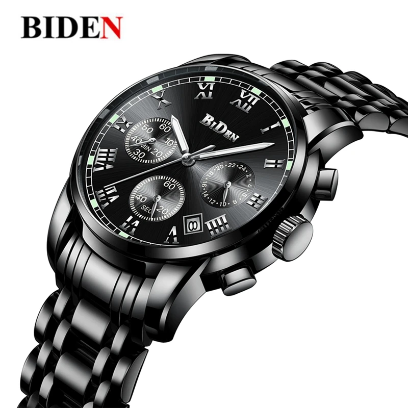 

New BIDEN Brand Luxury Casual Men Watches Analog Military Sports Watch Quartz Male Wristwatches Relogio Masculino Montre Homme