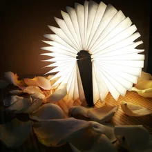 LED Foldable Book light Rechargeable Wooden Shape USB Desk Lamp MINI Night light kids Creative for Home Decor Warm White Light LED Foldable Book light Rechargeable Wooden Shape USB Desk Lamp MINI Night light kids Creative for Home Decor Warm White Light