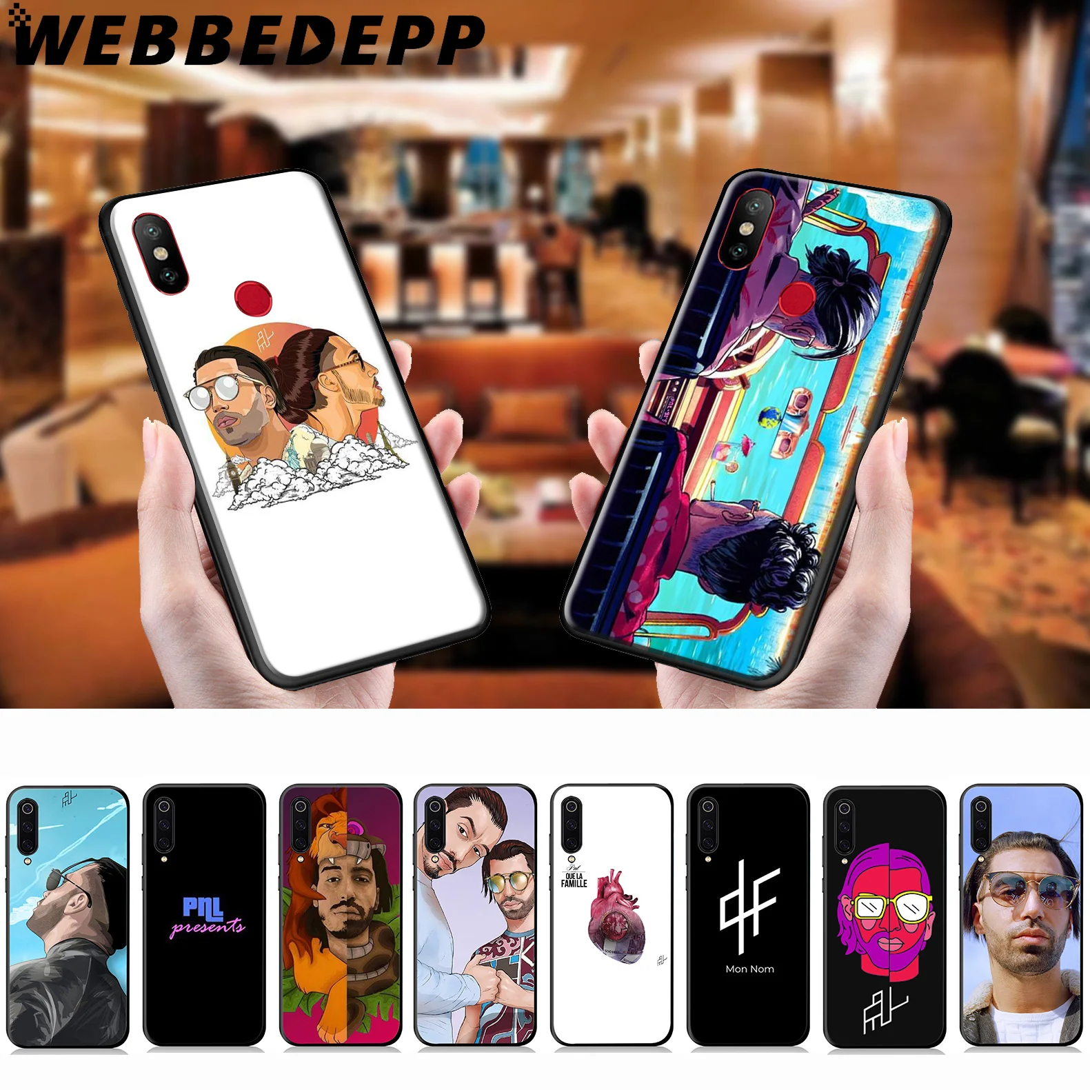 

WEBBEDEPP PNL Rapper Soft Case for Xiaomi Mi 9 8 SE 6 A1 A2 Lite MiA1 MiA2 Lite Mi F1 MAX 3 Mi8 POCOPHONE F1
