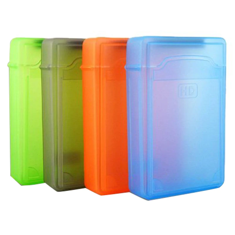 10 PCS 3 5 Portable IDE Sata HDD External Case Hard Drive Case Hard Case Plastic