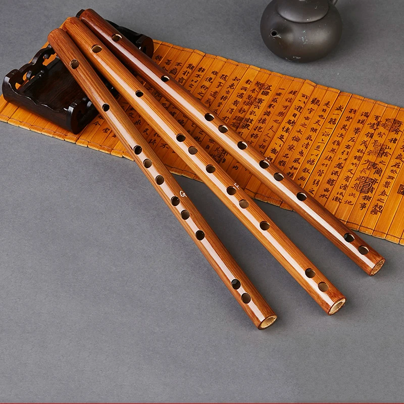 Любителей музыки бамбуковая флейта сопрано G ключ полоса поперечные китайские Музыкальные инструменты
