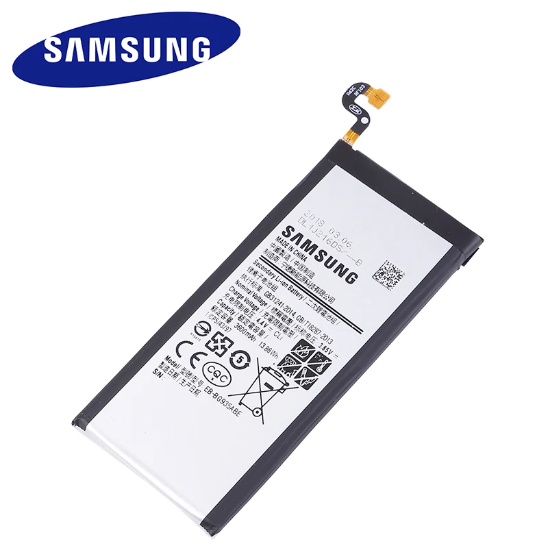 EB BG935ABE Оригинальный аккумулятор для samsung Galaxy S7 Edge G935 G9350 G935F G935FD G935W8 телефона 3600