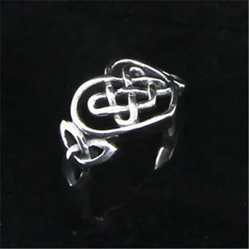 

Size 6-10 Dropship 925 Sterling Silver Ring Newest Lady Girls S925 Fashion Lucky Chinese knot Ring