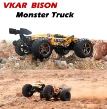 VKAR Bison 1:10 Scale Waterproof 4WD Off-Road High speed electronics remote control Monster Truck,rc racing cars