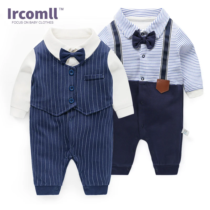 Ircomll модная одежда для маленьких мальчиков на день рождения хлопковый