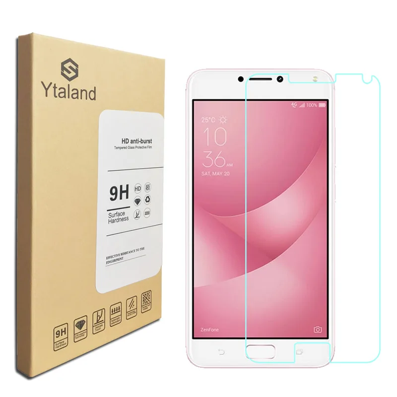 Ytaland для Asus Zenfone 4 Max ZC554KL 5 'ɹH Премиум Закаленное стекло Защитная пленка экрана