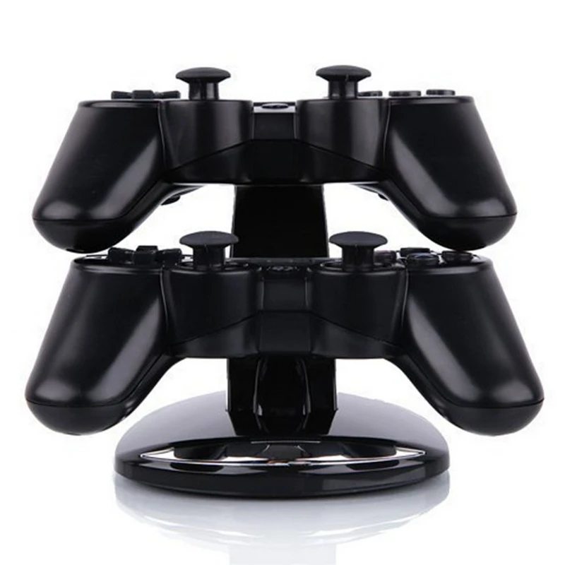 5V 2*400mA LED Double Layer 2 USB Ports Desktop Charger Dock Stand