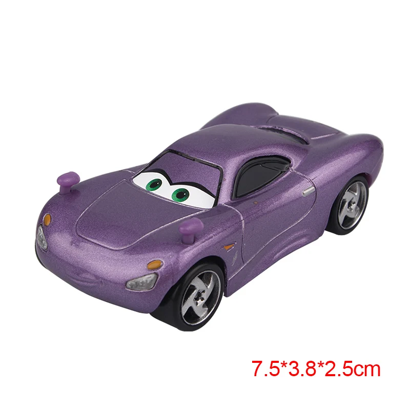 Disney Pixar Cars 2 3 Lightning McQueen Mater Jackson Storm Ramirez 1:55 литая под давлением модель автомобиля из металлического сплава рождественские детские игрушки подарки - Цвет: Holly