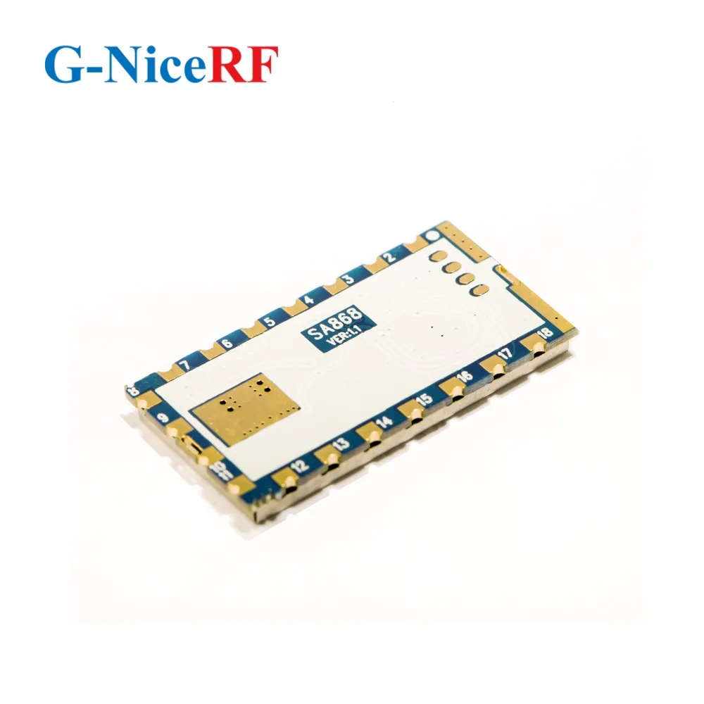 1Piece SA868S 2W UHF 400MHz~480MHz 4-6KM UHF Walkie Talkie Module 4