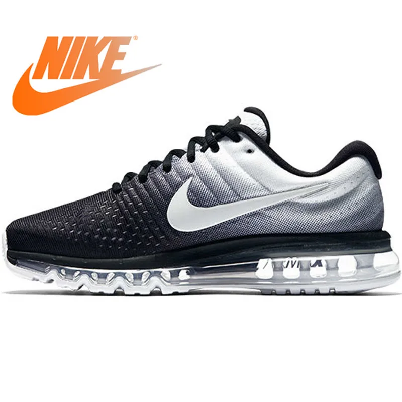 

Original Authentic NIKE Air Max Breathable Men's Official Sports Sneakers Running Shoes 2017 New Arrival 849559
