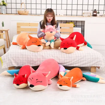 

Kaimn open diffuse nano soft body down pillow small prince fox plush toy doll girl gift