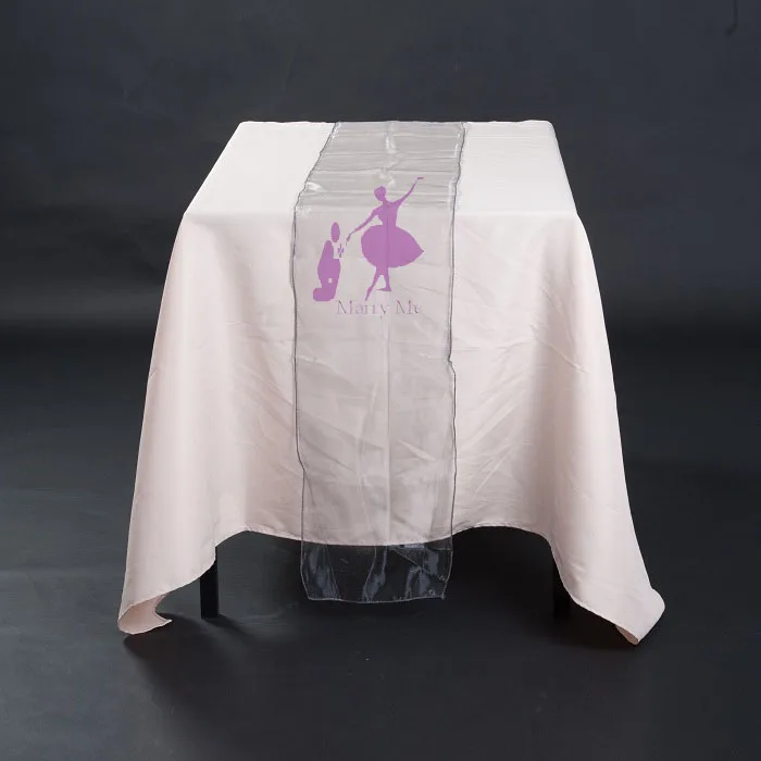 25pcs Organza Table Runner 12"x 108" Wedding Party Table Decoration