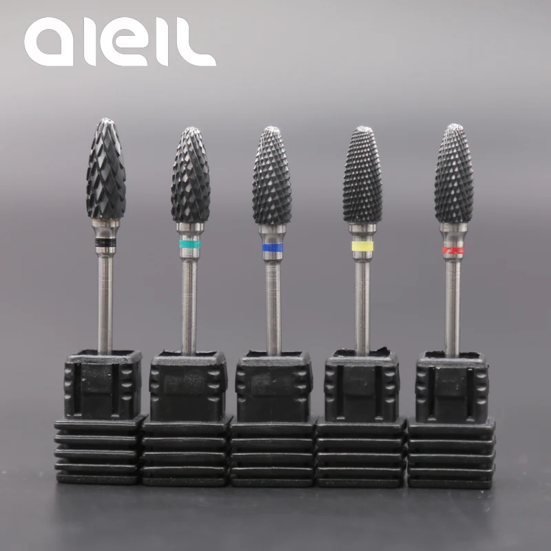 Nail Drill Bits Ceramic Milling Nail Drill Bits Manicure Mill Ceramic Milling Cutters For Manicure Electric Machine Drill Bits  (1)