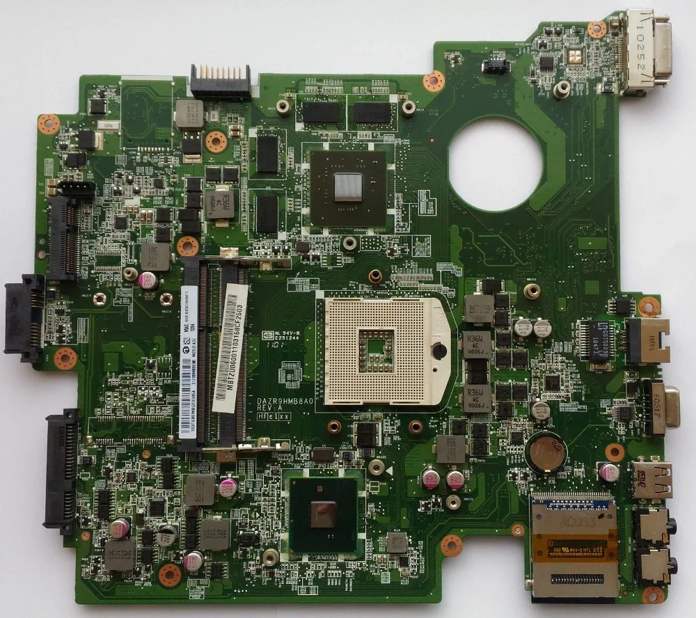 For font b Acer b font TravelMate 8572 8572G 8572T 8572TG laptop Motherboard MB TZU06 001