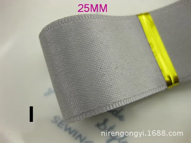 New 25mm Matte Riband Double Face satin ribbons DIY hair accessories bowknot materials Polyester Ribbons 5Mlot_21