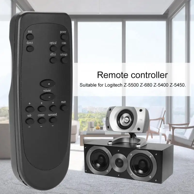 

Replacement Computer Speaker Remote Control For Logitech Z-5500 Z-680 Z-5400 Z-5450 high quality remotes controller for computer