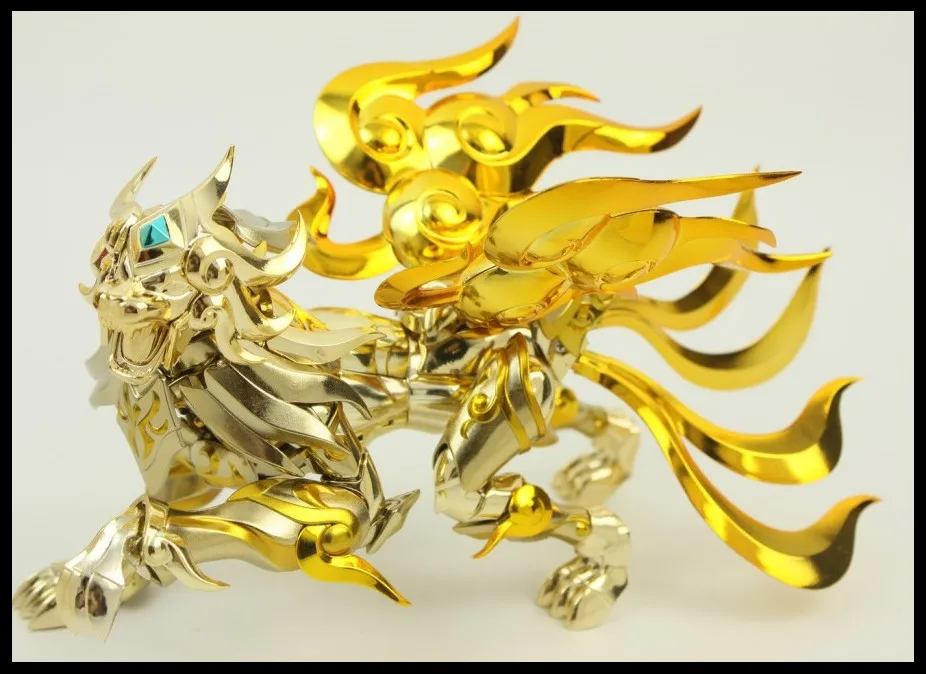 CMT Insotck Теперь MetalClub EX Бог Лев Aiolia Saint Seiya металл броня Миф Ткань Золото Ex