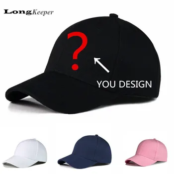 

LongKeeper Customerized Trucker Caps Customer Logo Design Baseball Hats LOGO Printing Adult Or Children Hats Wholesale 10pcs/lot