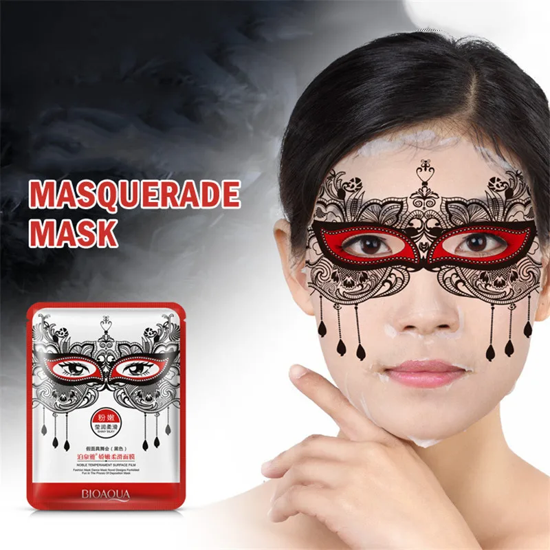 BIOAQUA National Style Facial Mask Unique Party Masks Moisturizing Face Masks Oil Control Shrinking Pore Masquerade Skin Care 1
