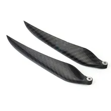 1 Pair 16 8 16 13 inch Two Blades Fold Carbon Fiber Propeller for RC Model