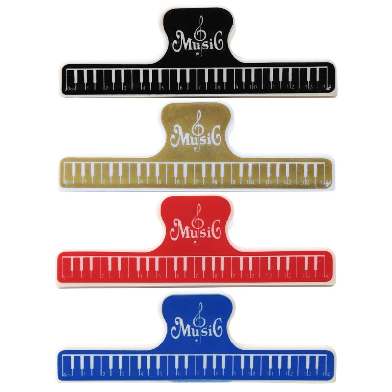 

Convenient Music Plastic Note Clip Sheet Music Clip Book Page Clip
