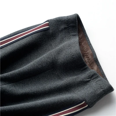 Dark Grey Осень зима новые женские обтягивающие толстые теплые флисовые бархатные леггинсы модные повседневные эластичные тонкие брюки высокого качества - Цвет: Dark Grey
