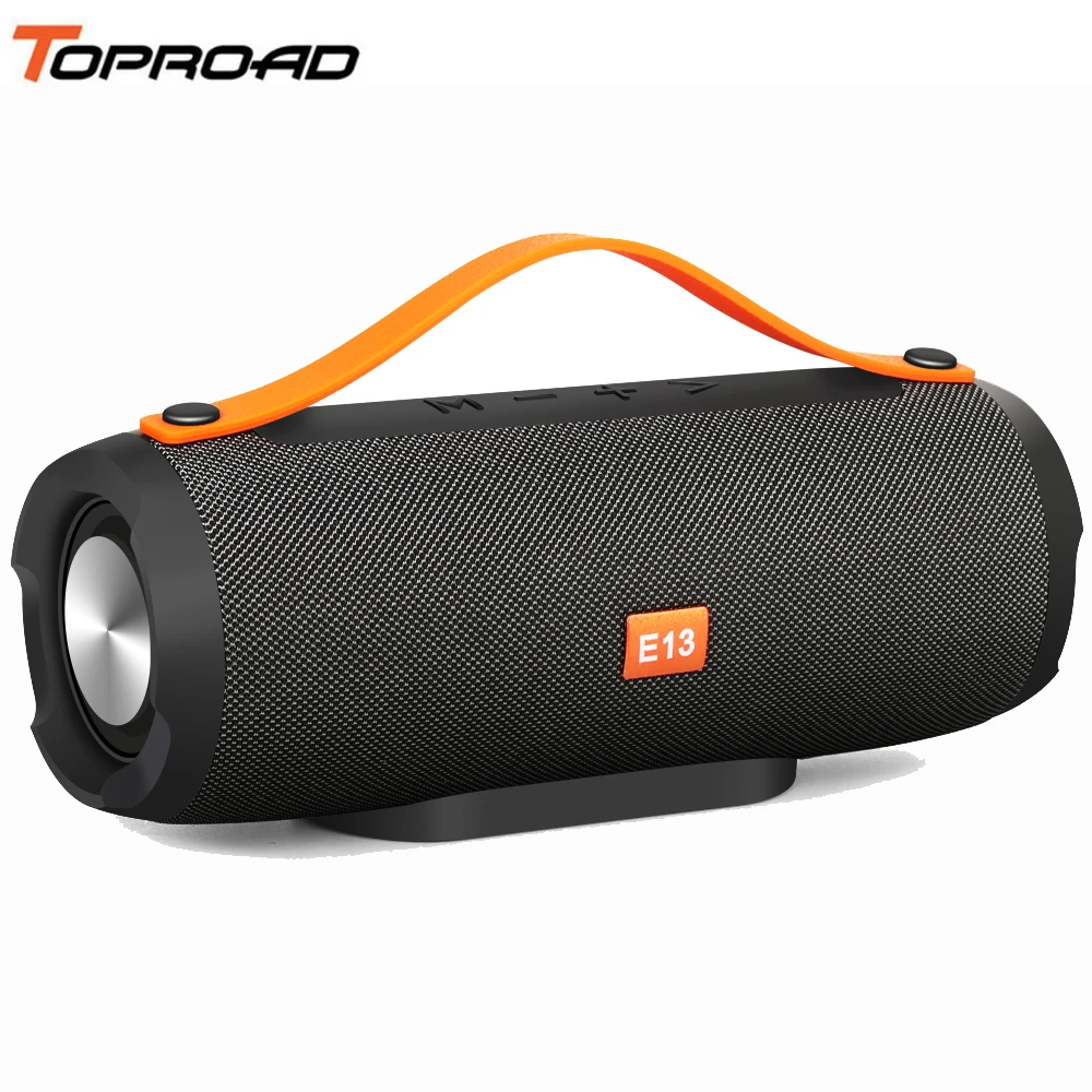 

TOPROAD Portable Wireless Bluetooth Speaker Stereo Big Power 10W TF FM Radio Music Subwoofer Column Speakers for Computer Phone