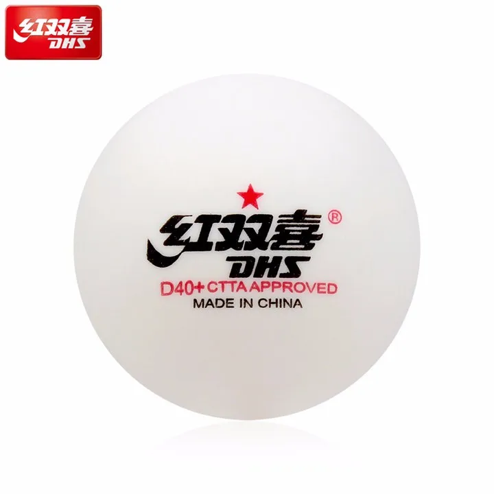 10 шариков/коробка Новые DHS 3-Star 1-star D40 + настольный теннис шары Новый Материал Пластик поли для пинг-понга